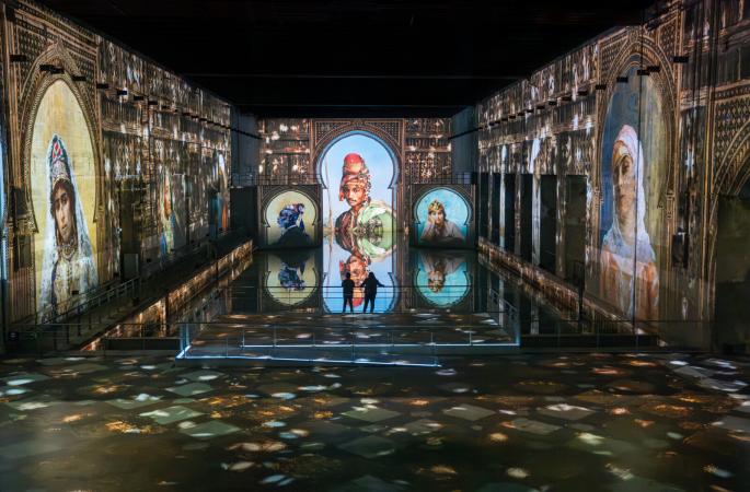 portraits orientalistes projection