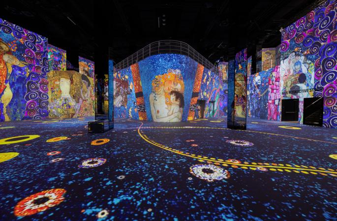 klimt d'or et de lumière