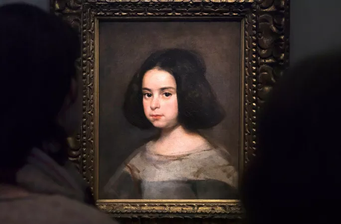 petite fille peinture baroque