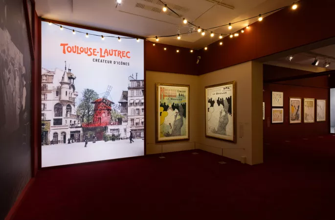 salle exposition toulouse-lautrec