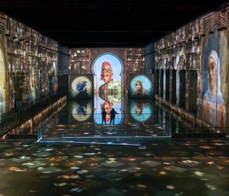 portraits orientalistes projection