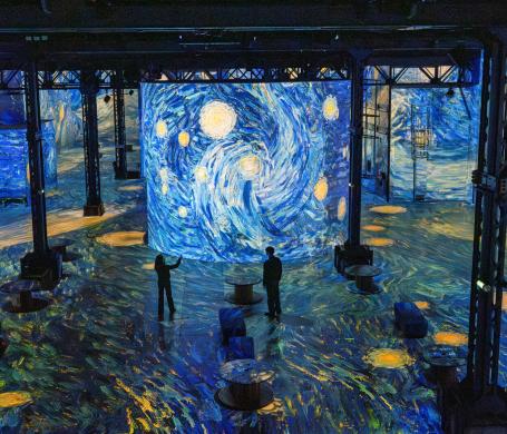nuit étoilée van gogh atelier