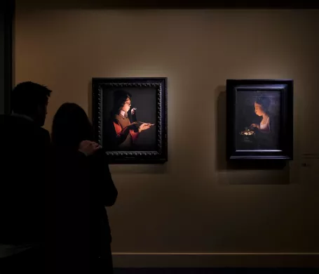 couple exposition musée