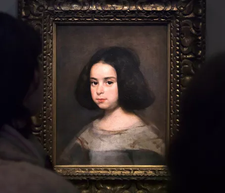 petite fille peinture baroque